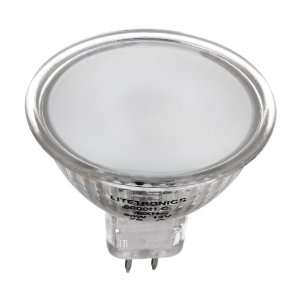   Pin 12 Volt 6,000 Hour Covered Glass Frosted Flood Halogen Light bulb