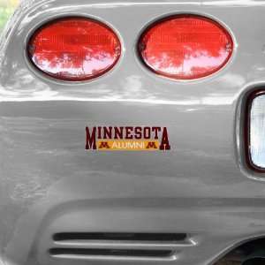  Minnesota Golden Gophers Alumni Car Decal Automotive