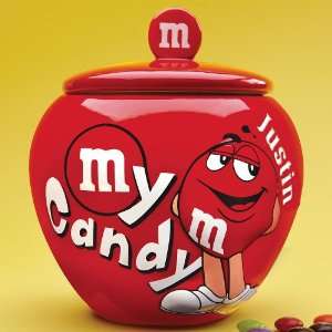  Personalized M&M Candy Jars