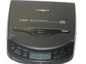   VINTAGE 90s PCD 5700 Portable CD Player with DSP+Cassette adapter+Case