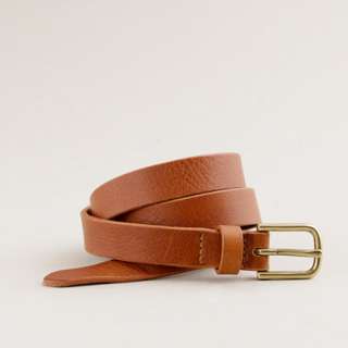 Skinny leather belt   belts   Womens accessories   J.Crew