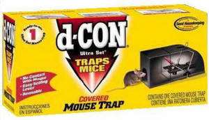   CON 1920000027 ULTRA SET COVERED MOUSE TRAPS TRAP 019200000956  