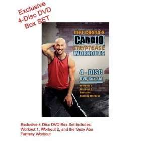   Cardio Striptease Workouts   4 disc DVD Box Set