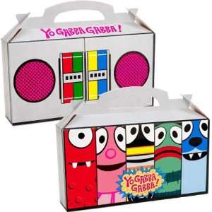  Yo Gabba Gabba Party Supplies   Favor Boxes 4ct Health 