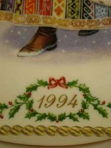 1994 LENOX GRANDFATHER FROST RUSSIAN SANTA CLAUS PLATE  