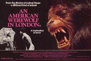 An American Werewolf in London 27 x 40 Movie Poster, B  