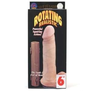  Rotating realistic 6inches white