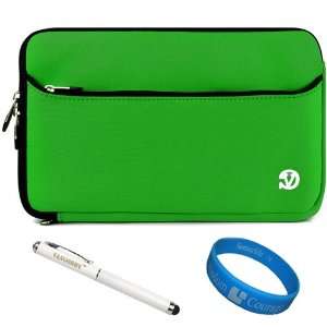  Green Neoprene Sleeve Carrying Case Cover for Archos 101 G9 Turbo 