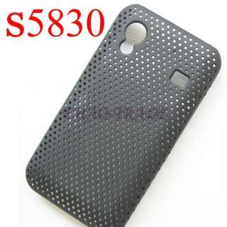 mesh hole case cover For SAMSUNG S5830 Galaxy Ace black  