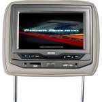 Power Acoustik 9 Headrest LCD Monitor DVD Player Combo  
