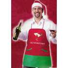 Fun World Fun & Festive Kiss The Cook Adult Christmas Apron & Hat 
