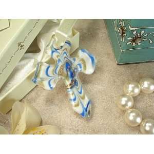   hanging cross contempo blue white (Set of 7)