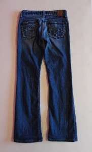 BKE ~ BUCKLE Sabrina Boot Stretch Blue Jeans ~ Tag Sz 25 X 31½ 
