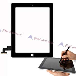 Black Hot Touch Screen Glass Digitizer Replacement Part for iPad 2 2nd 