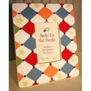  Brave and Bold Harlequin Tabletop Picture Frame Baby