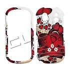 Red+Orange Hard Case Cover Accessories For Samsung Intensity 2 Phone