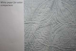 100 % cotton scalloped edges coverlet 69x96 1 standard pillow sham 