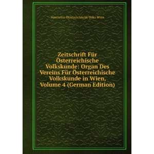  Zeitschrift FÃ¼r Ã sterreichische Volkskunde Organ Des 