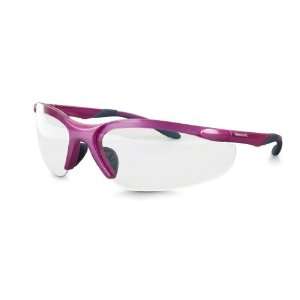 Safety Glasses   Rimless Wrap   Pink  Industrial 