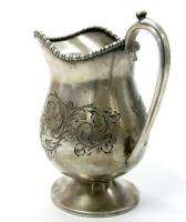 ENGLISH ANTIQUE COOPER SHEFFIELD EP SILVER PLATE JUG *  