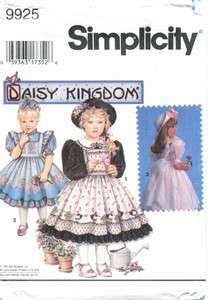 Simplicity 9925 Daisy Kingdom Dress Pinafore Pattern  