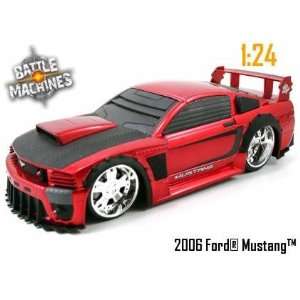 24 BATTLE MACHINE FORD MUSTANG GT 06 DIE CAST  Toys & Games 
