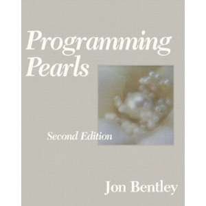  Programming Pearls (2nd Edition) [Paperback] Jon Bentley Books