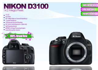   Digital SLR Camera + 5 Lens 18 55 VR + 55 200 + 50mm 16GB KIT  