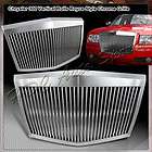 05 10 CHRYSLER 300C CHROME VERTICAL FRONT GRILL GRILLE 06 07 08 09