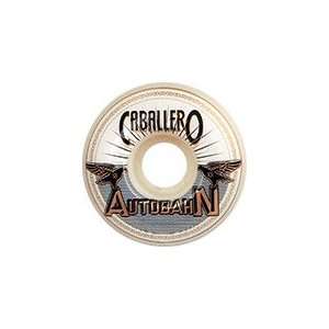  Autobahn Caballero Pro 2 58mm 101a Skateboard Wheels (Set 