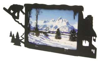 Snowboard Picture Frame 3x5 H   Snowboarding Skiing  
