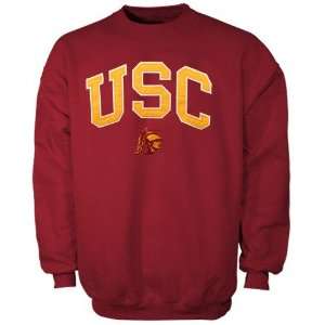  USC Trojans Cardinal Mascot One Sweatshirt Sports 