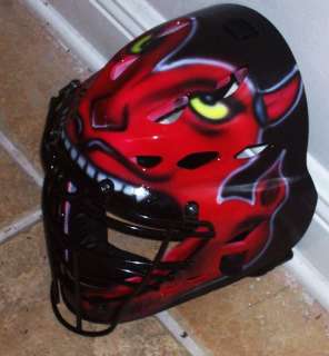 RAWLINGS YOUTH CATCHERS HELMET DEVIL AIRBRUSHED NEW  