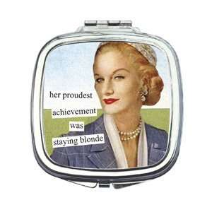  Anne Taintor   Staying Blonde Compact Mirror Health 