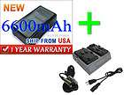 6600mAh Battery For Sony DSR 300 DSR 370 DSR 400 BP 65H V MOUNT + Pro 