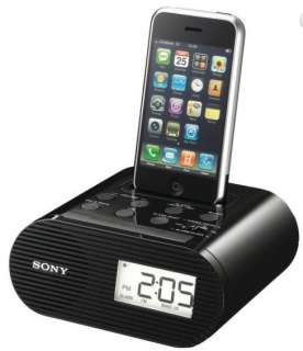 Sony ICF C05iP BLK Dual Alarm Clock Radio with iPod/iPhone Dock 