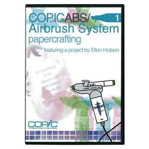 COPIC Art & Marking Pen Products ABSDVD1 Air Brush System DVD 1 Copic 