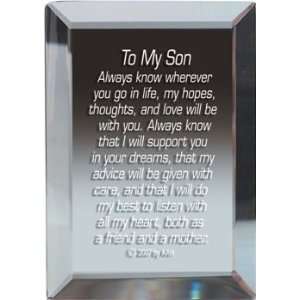 For My Son Keepsake 