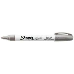  Sharpie Paint Pen (Oil Based)   Color Metallic Silver 