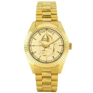 Resistant Alumni Series 23KT GOLD PLATED WATCH with Gold Plated Band 
