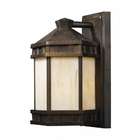   64021 1 Mission Abbey 1 Light Outdoor Sconce In Hazlenut Bronze