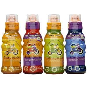  First Juice Variety Pack 8 oz Sippy Top  12 Pack Health 
