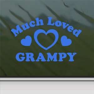  Much Loved Grampy Blue Decal Car Truck Window Blue Sticker 