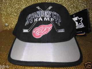 Detroit Red Wings 1998 Stanley Cup Locker Room Cap HAT  