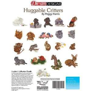  Huggable Critters Embroidery Designs by Peggy Harris on an 