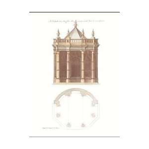  Gothic Elevations And Plans (Hc) Poster Print
