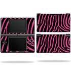   Protective Vinyl Skin Decal Cover for Nintendo DSI Zebra Pink