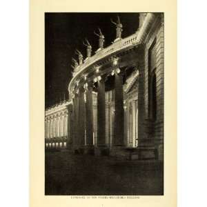  1904 Print Night Lousiana Worlds Fair Varied Industries 