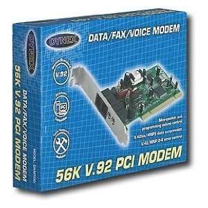  Dynex 56K V.92 PCI Internal Fax/ Voice/ Data Modem 