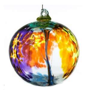 Kitras Spirit Ball Multi Colored Glass Art Ball 
